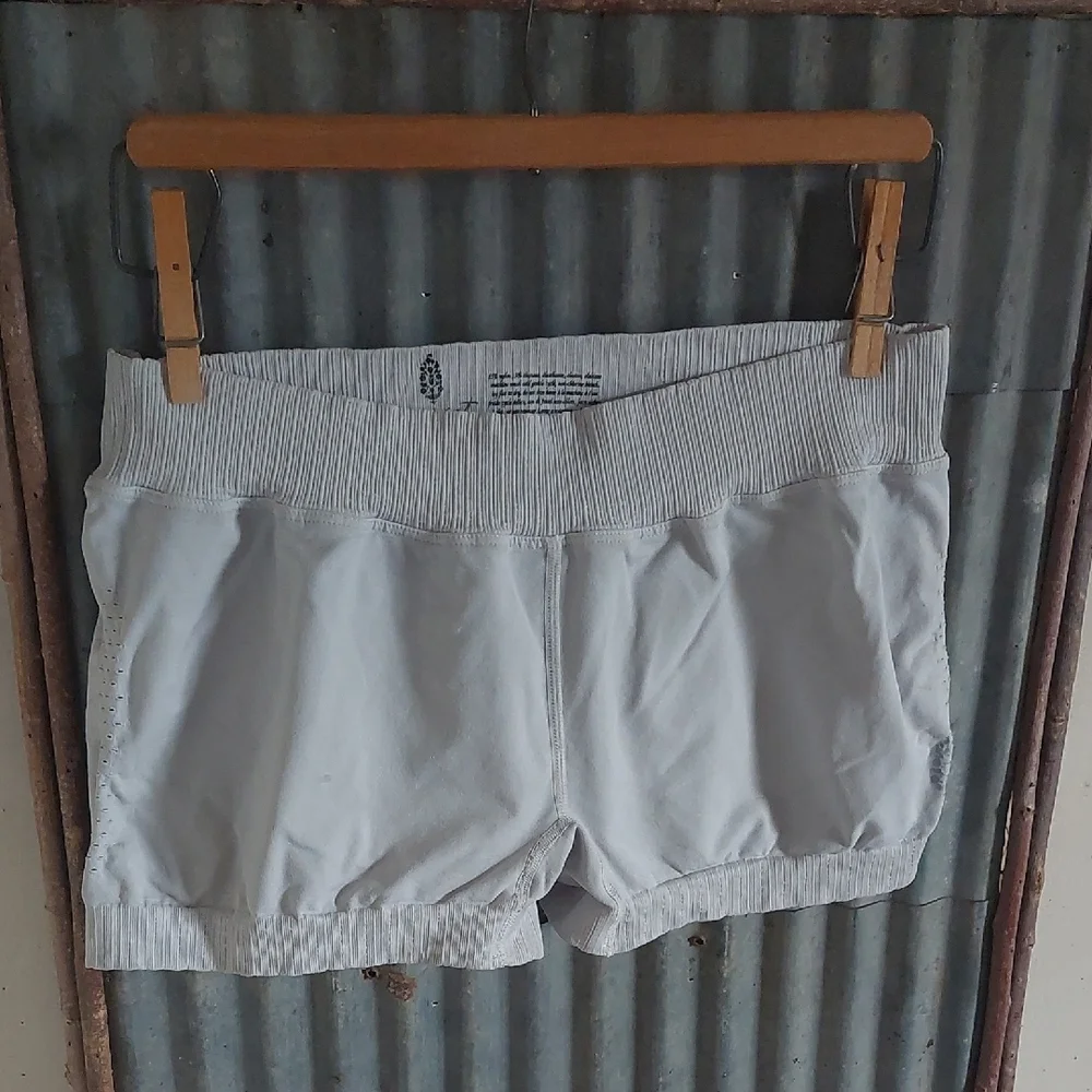 FP Movement Ice Gray Shorts *Final Price* - Picture 1 of 11